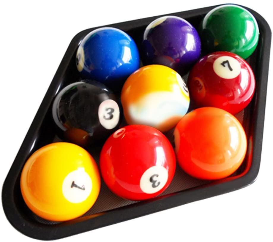 Billiards 9 Ball Pool Table Triangle Rack Heavy Duty Black Plastic Walmart Canada