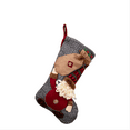 thumbnail image 2 of Honmine 48 X 24 Cm Christmas Stocking Santa Claus Snowman Reindeer 3D Xmas Stocking Santa Tree Decoration Large Gift Bag Home, 2 of 4