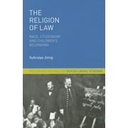 Palgrave Socio-Legal Studies: The Religion of Law (Paperback)