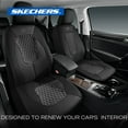 thumbnail image 2 of Skechers Gel Infused Car Seat Covers-Universal Fit, Black 24MP10, 2 of 9