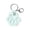 Beige, variant on Pet Hair Memorial Keychain, Transparent Light Brown Paw Shape, For Pet Lovers Memorial Keepsake, With 1 Pet Paw Imprint Kit, Portable Bag Charm for Dog Cat Pet Loss Remembrance Gift