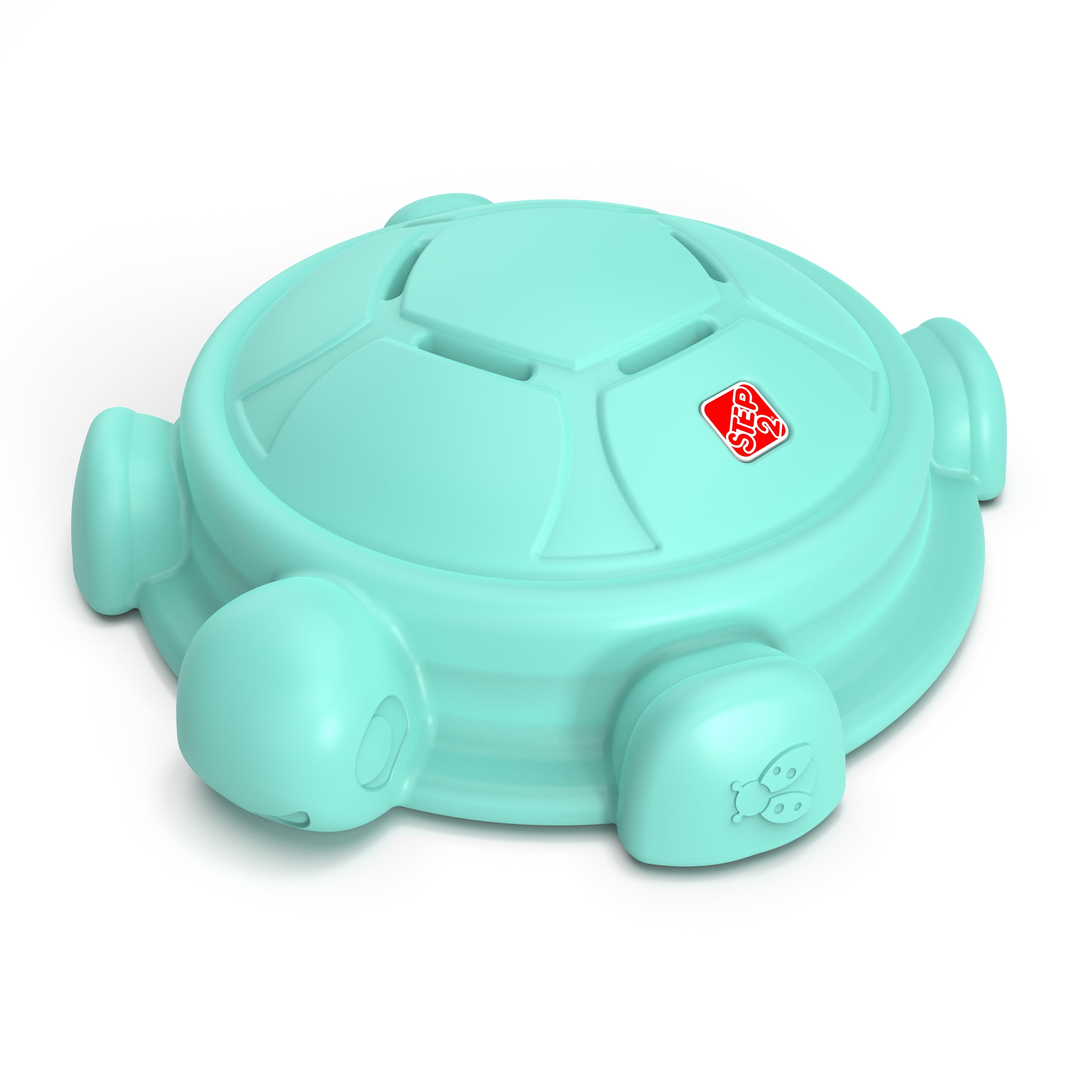 Étape2 Disque à bascule Topsy Turtle et pierre à marcher, jouet d'équilibre et d'escalade pour enfants et tout-petits, intérieur/extérieur, 18 mois - 3 ans, menthe