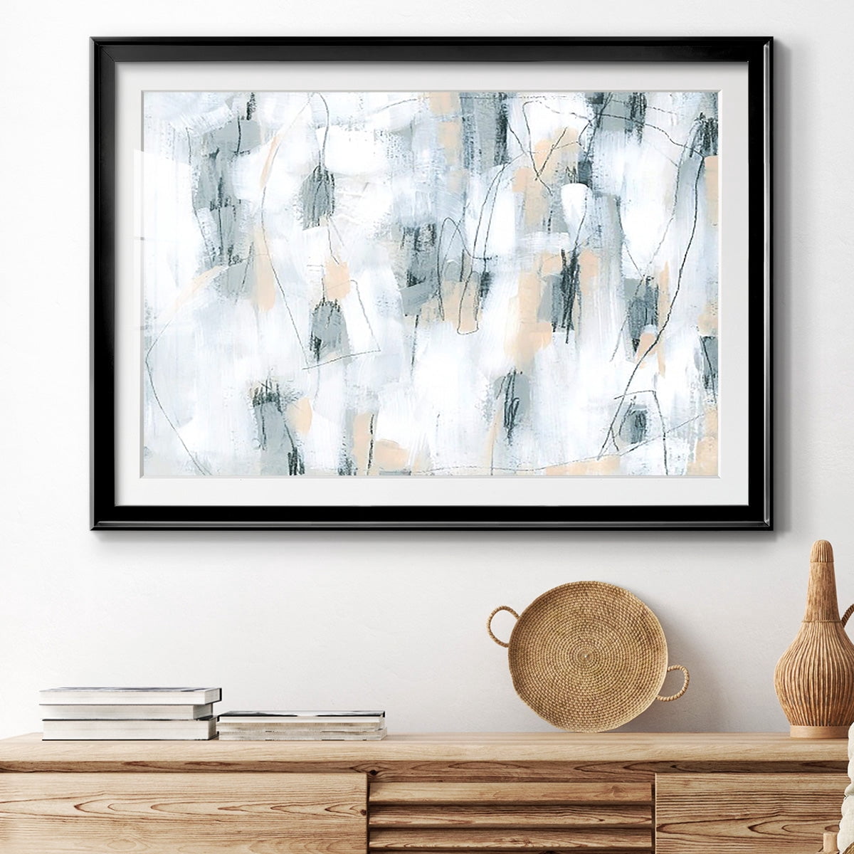 Stone Hatchmarks II Premium Framed Print - Ready to Hang