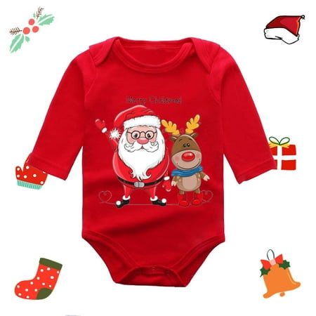 

kpoplk First Christmas Baby Girl Outfit Christmas Toddler Baby Girl Outfit Plaid Bell Bottom Jumpsuit Romper Bib Overalls Suspender Pants Vintage Clothes(AI)