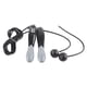 thumbnail image 2 of Cuerda de saltar electrónica con batería, cuerda de saltar con conteo digital inalámbrica para deportes de fitness, color gris, 2 of 13