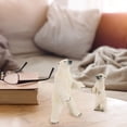 thumbnail image 2 of Animales Modelo Estático Oso Polar Adornos Niños Juguetes Educativos Decoración Del Hogar 2 Uds Figuras Minnieouse HA035119-00, 2 of 6