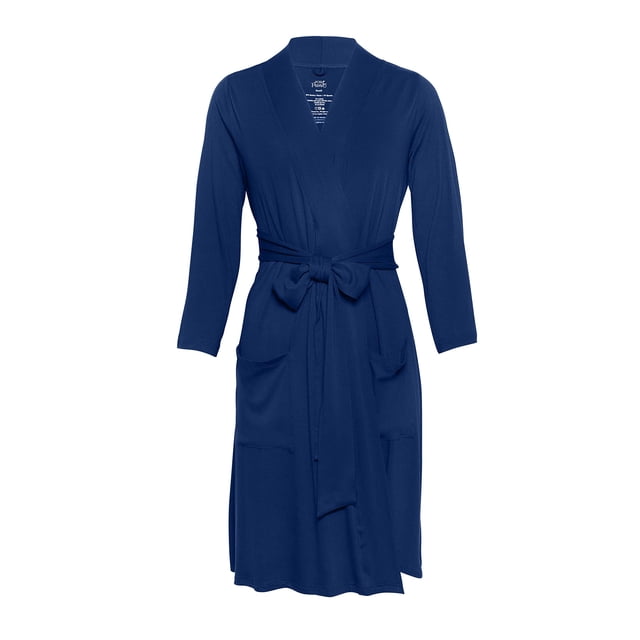 Robe Posh Peanut, color liso, azul marinero, tallas XXL/XXXL 16-22