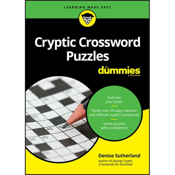 Cryptic Crossword Puzzles for Dummies (Paperback)