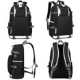 thumbnail image 2 of Minecraft Backpack Travel Bag With Usb Student Bag, 2 of 5