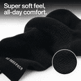 thumbnail image 4 of No nonsense Women's Soft & Breathable Ventilated Cushioned Ankle Socks 3 Pair Pack, Black, One Size, 4 of 9