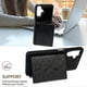 thumbnail image 3 of For Samsung Galaxy A56 5G Case Card Bag Kickstand TPU + PU Phone Cover, 3 of 4