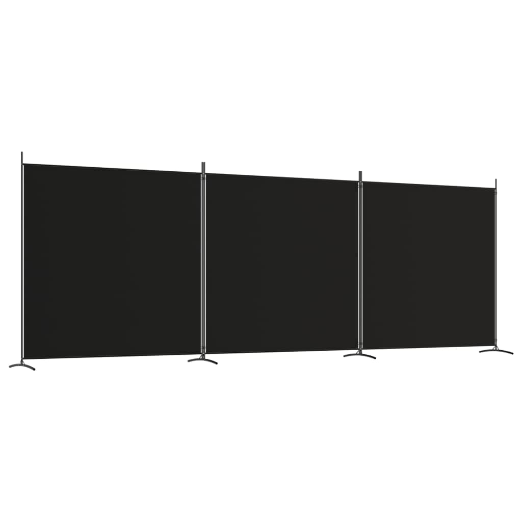 vidaXL Room Divider Folding Wall Partition Privacy Screen for Office Fabric