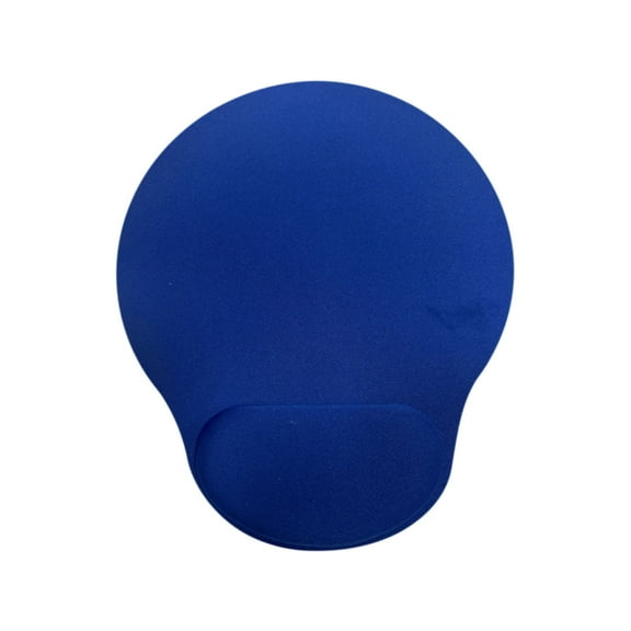 Gel Wrist Support, Drop-Ahaped Fabric Game Mouse Pad with Ergonomic Cushion, PC Laptop Anti-Slip Mat, 8.27x10 inch