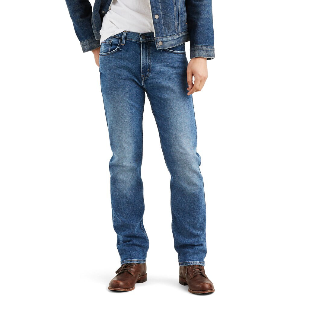 hjerne karton tilgive Levis Men's 505 Regular Fit Jeans - Walmart.com