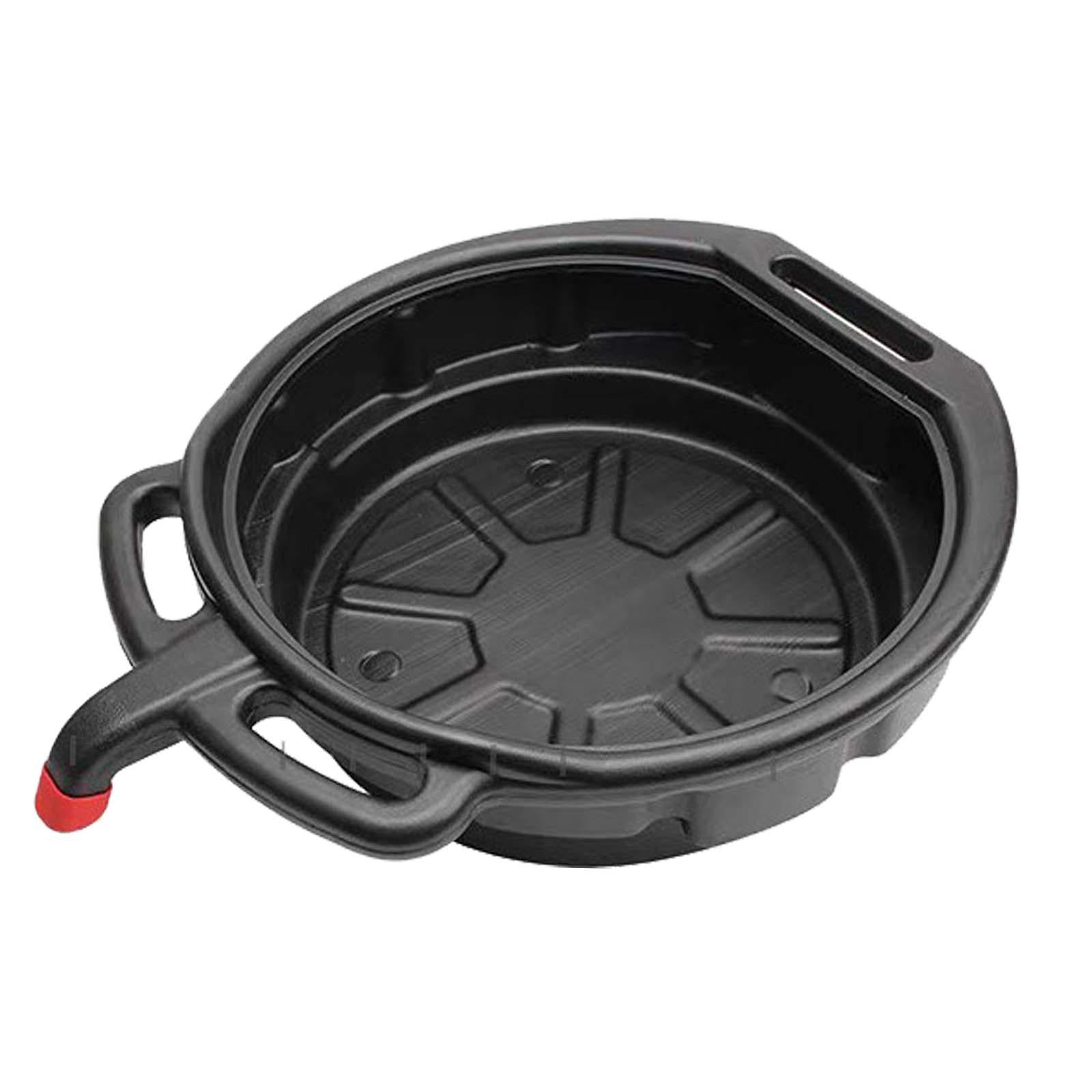 Nishiyuenyi Drain Pan Accessories Waste Storage Easy Cleaning Prevents Spills Car Oil Change 8L