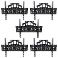 thumbnail image 2 of Kit de Soportes de TV Movible Lucky Owl Negro Resistente Material Reforzado, 2 of 9