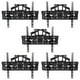 thumbnail image 2 of Kit de Soportes de TV Movible Lucky Owl Negro Resistente Material Reforzado, 2 of 9