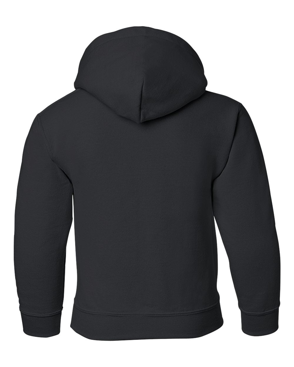 Heavy Blend Youth Hooded Sweatshirt, XS, Black