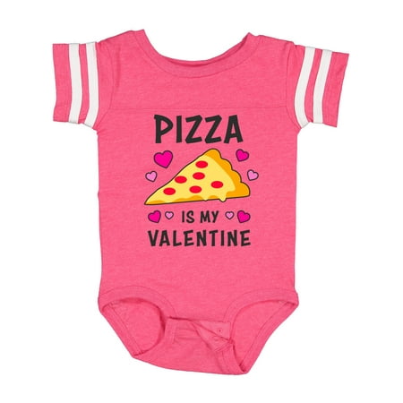 

Inktastic Pizza is My Valentine with Hearts Gift Baby Boy or Baby Girl Bodysuit