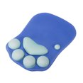 thumbnail image 2 of Methold Alfombrilla de ratón con garra de gato adorable en 7 colores, alfombrilla de ratón ultrasuave de silicona con soporte para reposamuñecas, Juegos de teclado y mouse para computadora Azul, 2 of 2