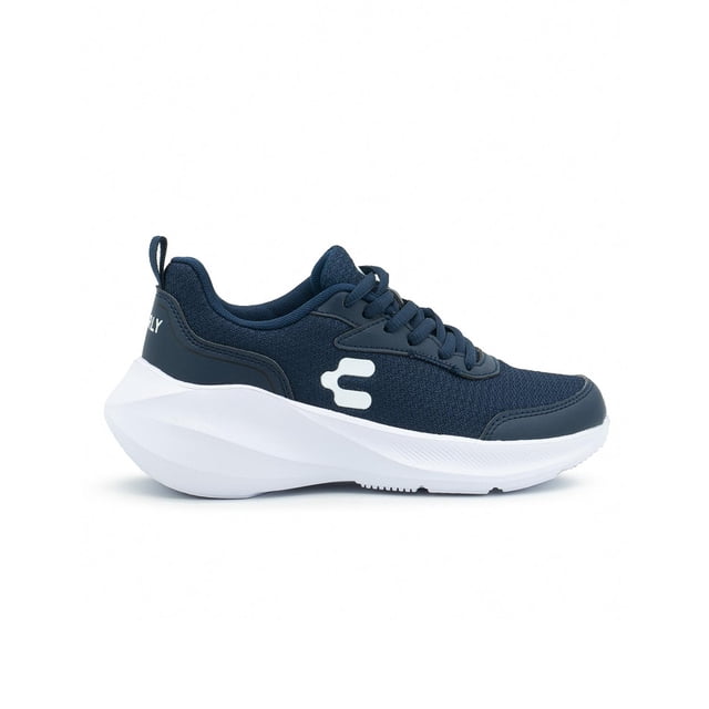 Tenis Charly para Hombre Running Deportivos Marino/Blanco 25.5
