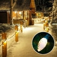 thumbnail image 3 of C9 Bulbs Outdoor Lights String Christmas 25 LED Strawberry Xmas Tree Waterproof Decoration Indoor Plug in 14.4 Feet Used for Patio Party Festive Courtyard Home(Warm White), 3 of 5