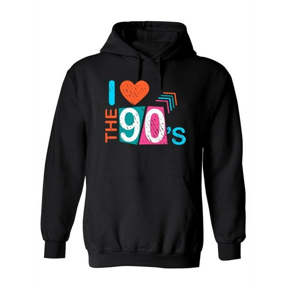 Just Love The 90's Hoodie Women -Image by Shutterstock, Female 3X-Large