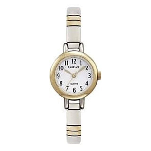 Carriage Reloj de pulsera de expansión de dos tonos para mujer TIMEX C56291