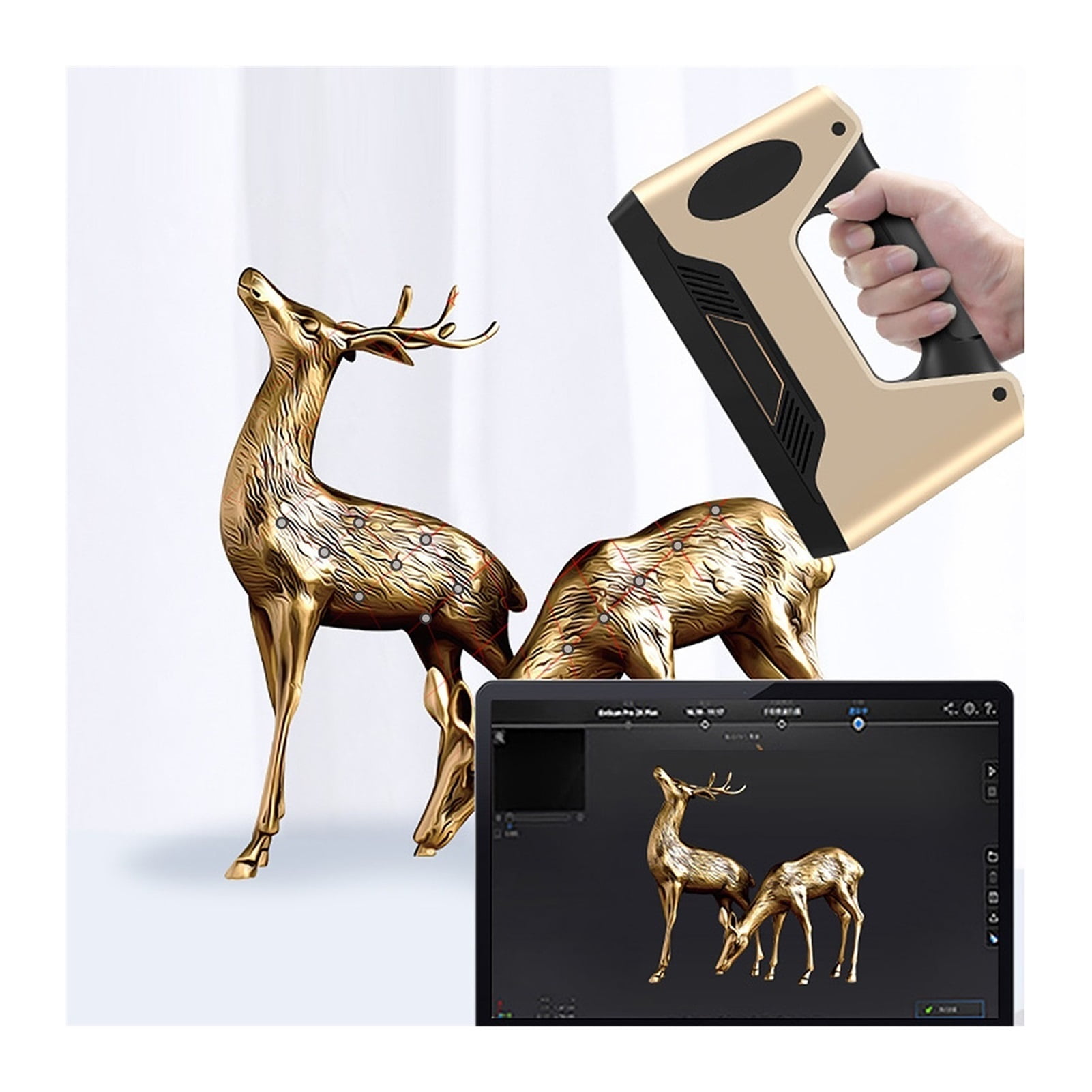 5 Sheets Positioning Targets For 3D Scaner,Reference Point Diffuse Reflection Markers For 3D Scanner ,Accurate Tracking Dots