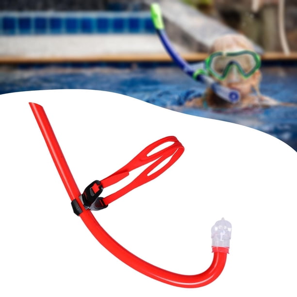 Tuba De Plongée Frontal – Embout Silicone, Soupape De Purge Centrale, Réglable, Pour Homme/femme, Apnée Et Sports Nautiques