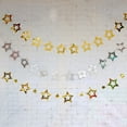 thumbnail image 1 of Hollow Five-pointed Star Paper Garland For Birthday Christmas Party Decorations, 1 of 7