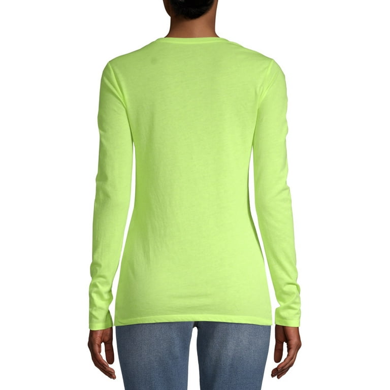 No Boundaries Juniors' Everyday Long-Sleeve T-Shirt No Boundaries Juniors' Everyday Long-Sleeve T-Shirt