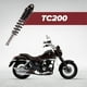 thumbnail image 3 of Amortiguador trasero para moto negro, 3 of 5