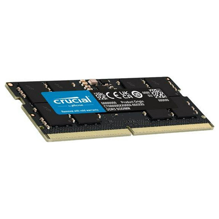 Crucial 32GB Laptop DDR5 5600 MHz SO-DIMM Memory Kit (2 x 16GB)