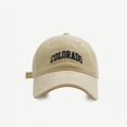 thumbnail image 1 of Gorras de sol bordadas simples para adolescentes, niñas, niños, viajes al aire libre, compras, vestido, estudiantes, mujeres, Snapback, sombreros de béisbol, barato, 1 of 4