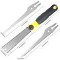 thumbnail image 2 of ACFAN 8.1 Inch Hand Saw for Wood - Double Edge Sided Pull Saw with 2 Pull Saw Accessories - Flexible Blade 10/17 TPI Flush Cut Beech Handle Wood Saw for Woodworking Tools, 2 of 7