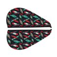 thumbnail image 5 of Yiaed Fishing Lure Print Hair Cap with Button,Coral Fleece Hair Towel Wrap for Women Wet Hair,Quick Dry Turban for Wet Hair Long Thick Hair, 5 of 5