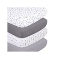 thumbnail image 1 of Refurbished The Peanutshell Celestial 4-Pc. Crib Sheet - Celestial, 1 of 4