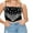 BLACK, variant on FashionMille Women Sexy Paisley Bandana Drawstring Front Jersey Cami Crop Top-Made In USA
