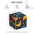 thumbnail image 4 of Balery Dinosaurs in Space Porta Pañuelos de Cuero con Estampado – Funda Moderna Cuadrada para Caja de Pañuelos, Dispensador 5x5x5'', 4 of 7