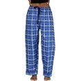 thumbnail image 2 of Up2date Fashion's Women's 100% Cotton Flannel Pajama / Sleep / Lounge Pants, Plaid, 2 of 2