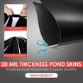 thumbnail image 3 of 20x25 ft Pond Liner, 20 Mil Thickness, Pliable & DurableLLDEP Material, Easy Cutting & UV Resistant, for Fish or Koi, Features, Waterfall Base, Fountains and Water Gardens, 3 of 8