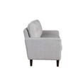 thumbnail image 4 of Lifestyle Solutions Luna Sofa in Light Gray Fabric Upholstery, 4 of 5