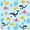 Fish 02, variant on Manfei Cartoon Dolphin Bedding Comforter Set for Kids Boys and Girls, Tropical Fish Coral Full Bedding Set, Stars Reversible 7-Piece
