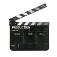thumbnail image 1 of Acrylic Clapperboard Film Clapboard Movie Director's Slate Cut Action Scene, 1 of 6