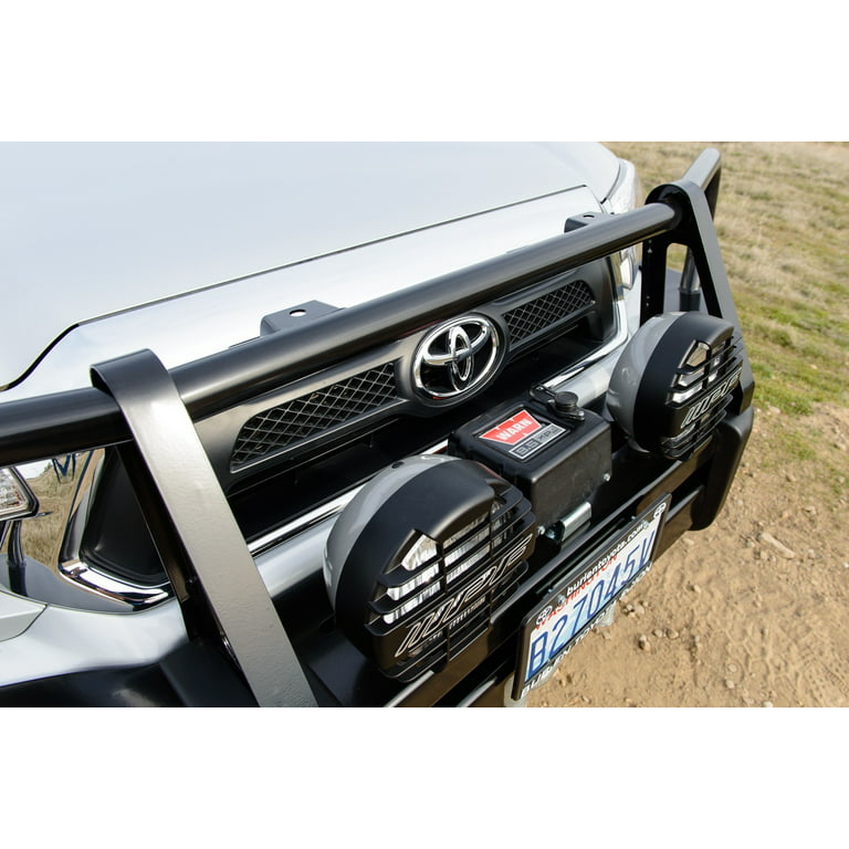 Arb 4X4 Accessories 3423140 Front Deluxe Bull Bar Winch Mount Bumper Fits  Tacoma Fits select: 2012-2015 TOYOTA TACOMA 