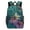 HuWng-3, variant on Tropical Flowers Butterfly Rain Vibrant Art Teenage Backpack Middle Students Bookbag Outdoor Daypack