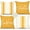 Yellow, variant on Outdoor Pillow Covers 20x20 Inch Set of 4 Waterproof Modern Geometry Throw Pillows Outdoor Summer Waterproof Decor for Patio Funiture Garden Polyester Cushion Covers 013A