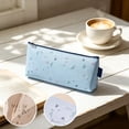 thumbnail image 5 of AYktou Pencil Case Pencil Bag Makeup Bag for Purse, Waterproof & Stain-Resistant Stationery Storage Case, Portable Large Capacity Pencil Pouch Travel Makeup Brush Bag, Floral Pen Bag for Home Office, 5 of 7
