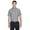 Oxford Grey, variant on Harriton M600S Men's Oxford Short Sleeve with Stain-Release-French Blue-S